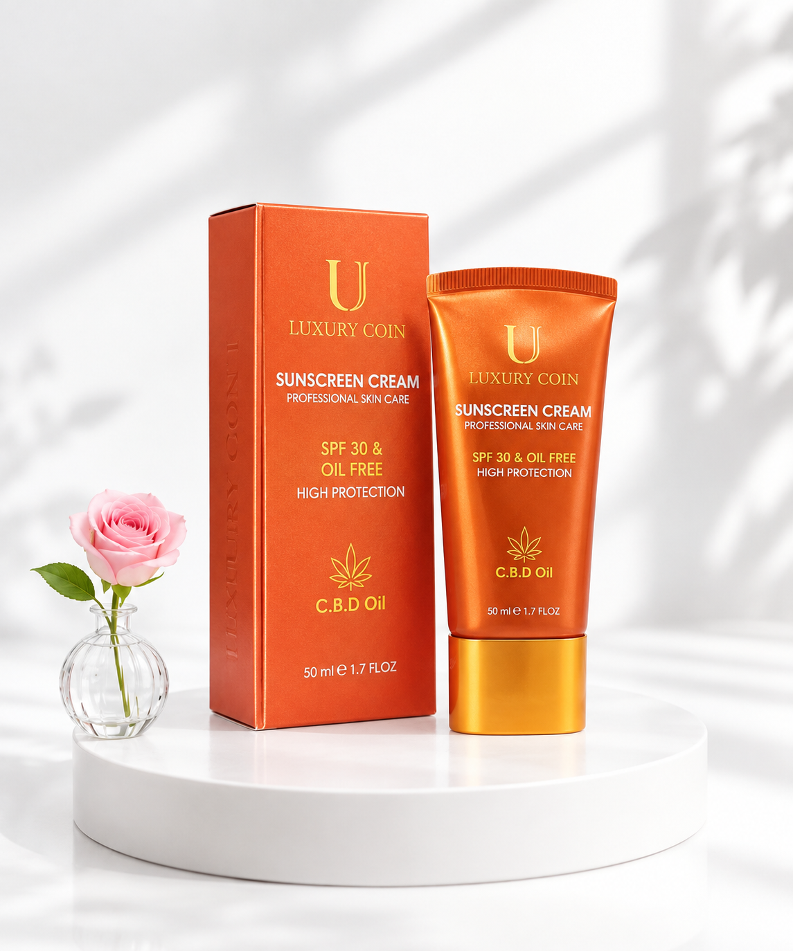 کرم ضد آفتاب لاکچری کوین SPF 30 | مراقبت و محافظت از پوست