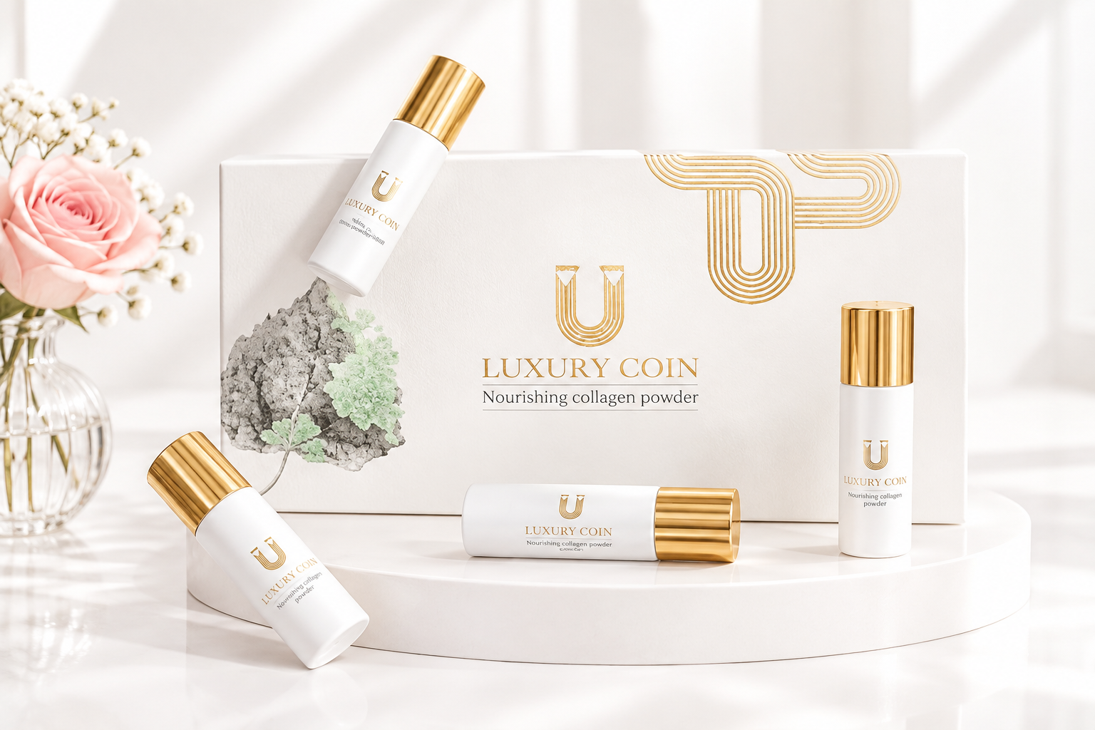پودر کلاژن لاکچری کوین | Luxury Coin Collagen
